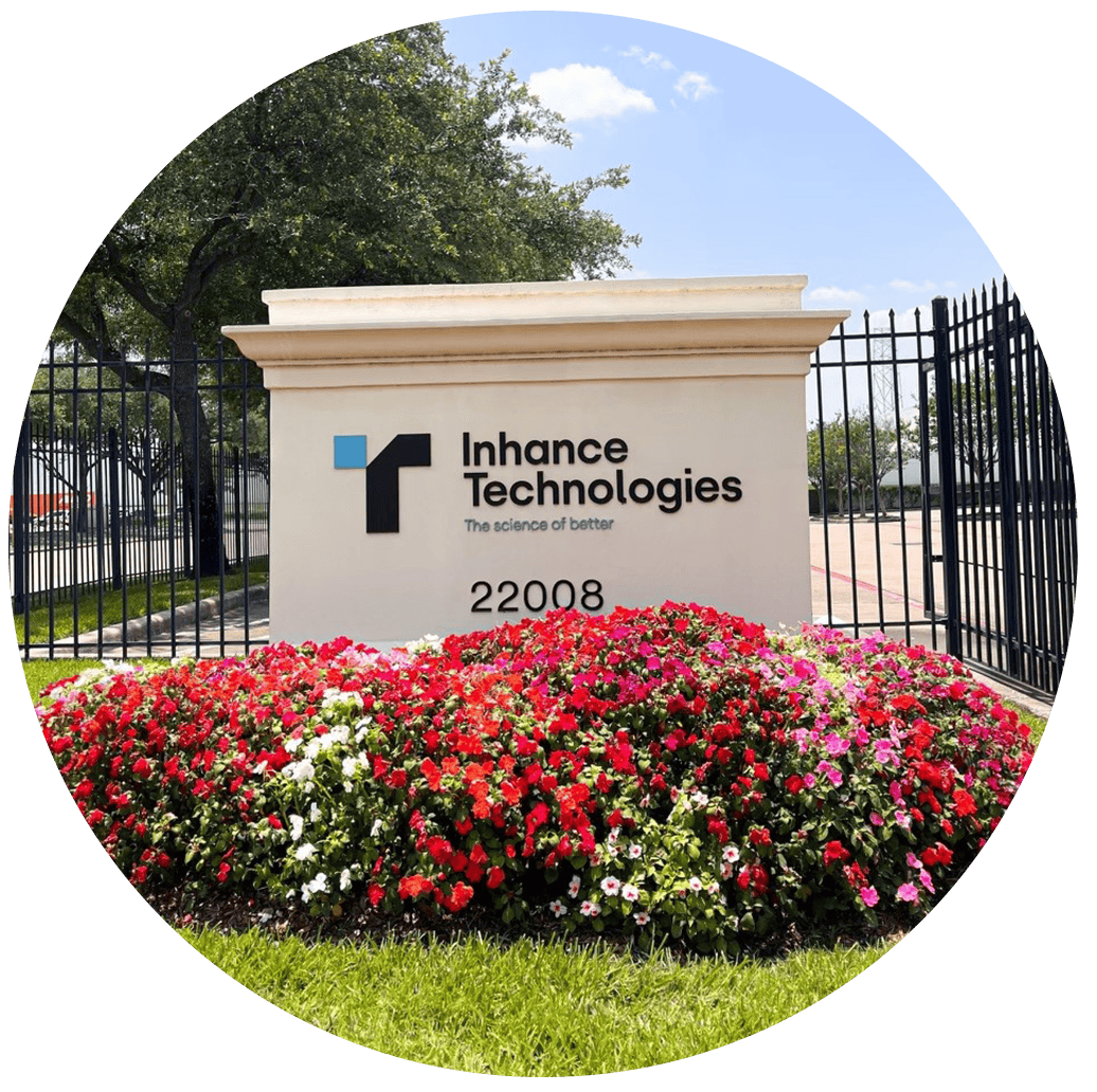 inhance technology sign in flowers